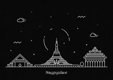 Naypyidaw Skyline