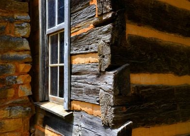 1800s cabin workmanship