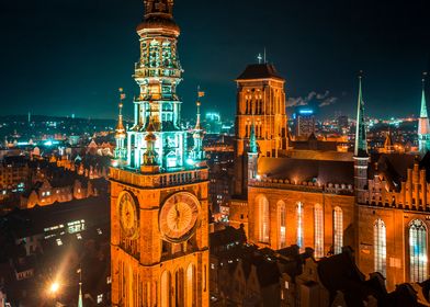Gdansk by night