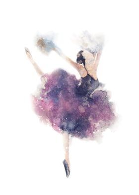 Purple Ballerina