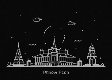 Phnom Penh Skyline