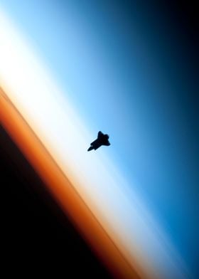Silhouette Space Shuttle