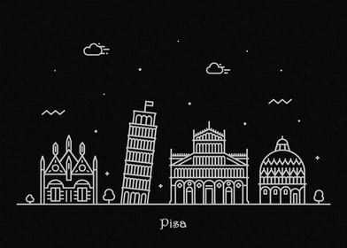 Pisa Skyline