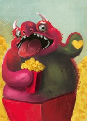 Popcorn Creature