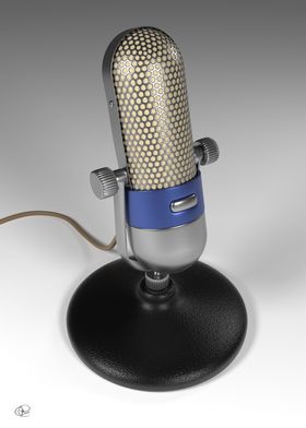 vintage microphone