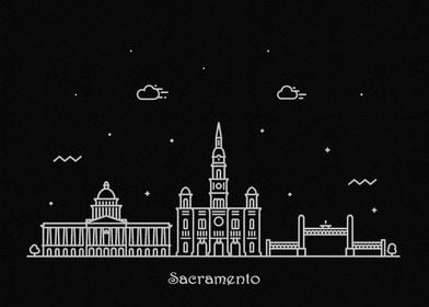 Sacramento Skyline