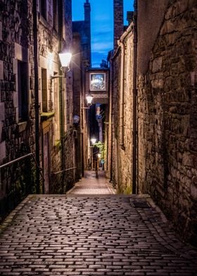 Small Brown Stoney Alley