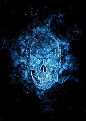 Blue Skull