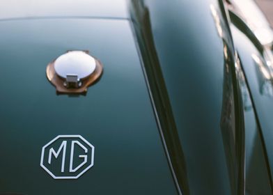 MG classic car photograph