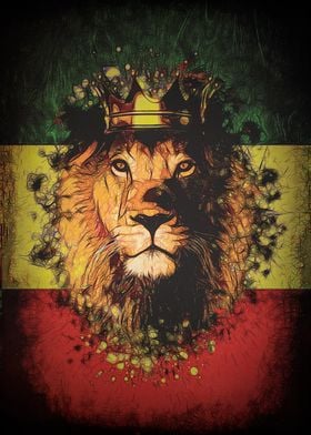 King Rasta Lion