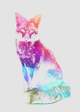 Spirit fox white