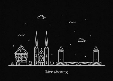 Strasbourg Skyline