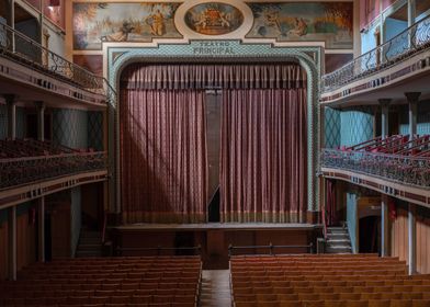 Abandoned theater