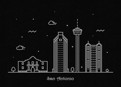 San Antonio Skyline