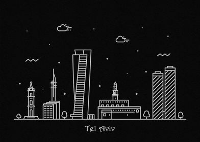 Tel Aviv Skyline