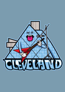 Cleveland City Icon Badge