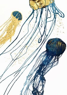 Metallic Jellyfish II