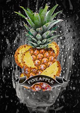 Pineapple Rain Drop