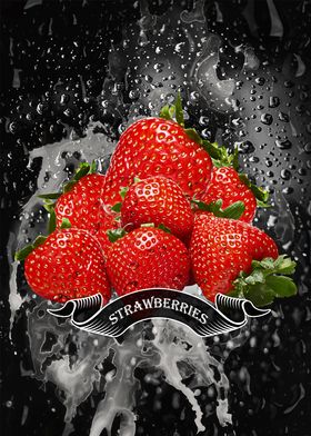Strawberry Rain Drop