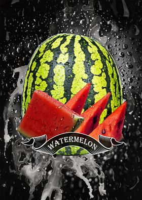 WaterMelon Rain Drop fruit
