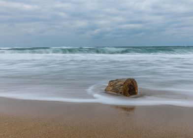 Winter seascape