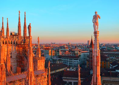 Milan Cathedral Rooftop