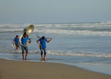 Music and beach