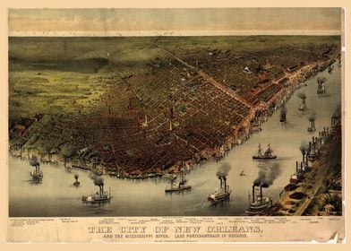 City of New Orleans 1885