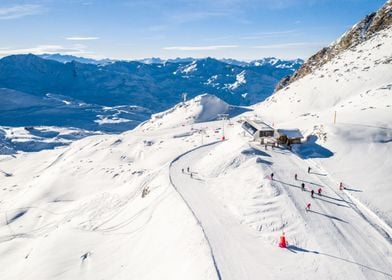 Val Thorens by Drone