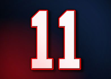 11 Jersey Patriot Patriots