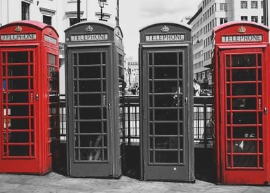 Telephone booths