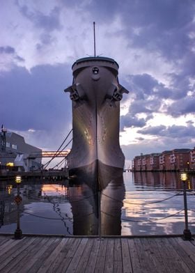 USS Wisconsin at Rest