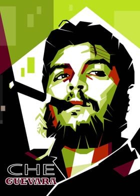 Che Guevara Wpap Pop Art