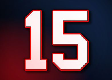 15 Jersey Patriot Patriots