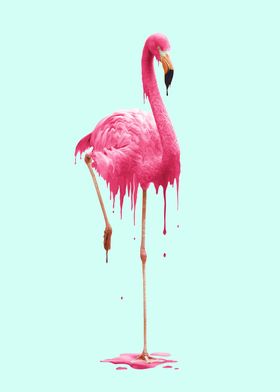 Melting Flamingo