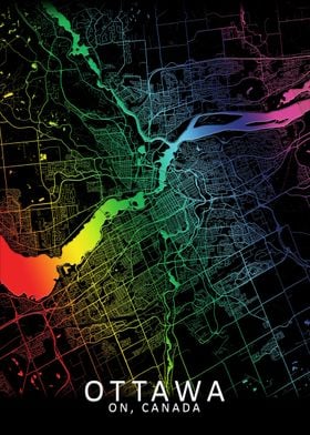 Ottawa Rainbow City Map