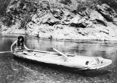 1923 Yurok Indian Man