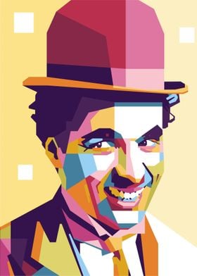 WPAP Charlie Chaplin 