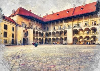 Krakow city Wawel