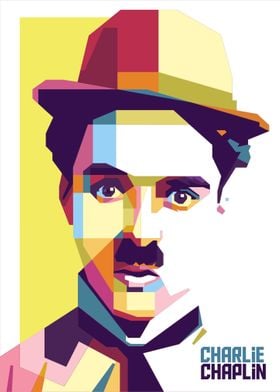 WPAP Charlie Chaplin