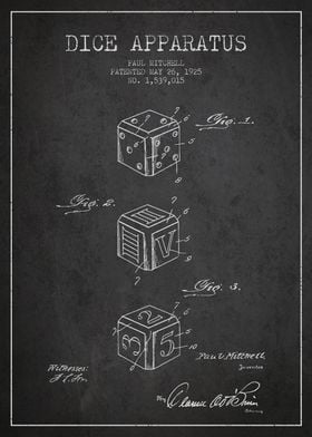 Dice Apparatus Patent