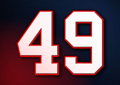 49 Jersey Patriot Patriots