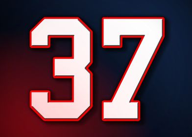 37 Jersey Patriot Patriots