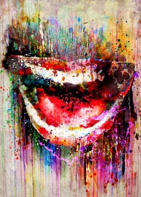 Smile Mouth Lips Teeth Art