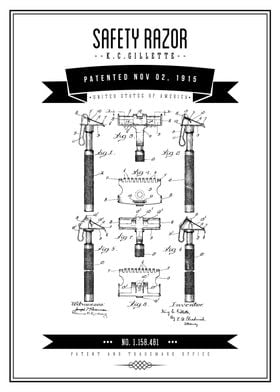 1915 Gillette Safety Razor