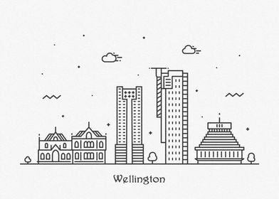 Wellington City Skyline