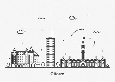 Ottawa City Skyline