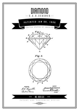 1906 Diamond Patent