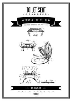 1936 Toilet Seat