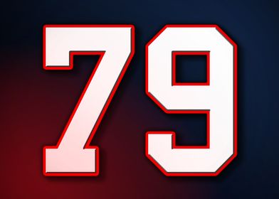 79 Jersey Patriot Patriots